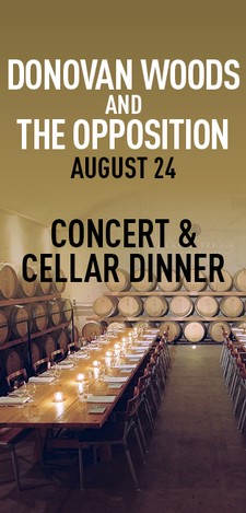 Donovan Woods and The Opposition - Concert & Cellar Dinner