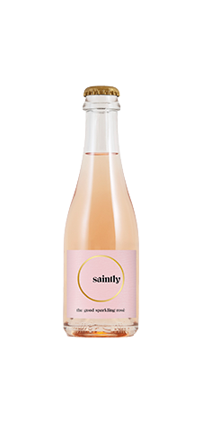Saintly | the good sparkling rosé mini