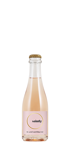 Saintly | the good sparkling rosé mini