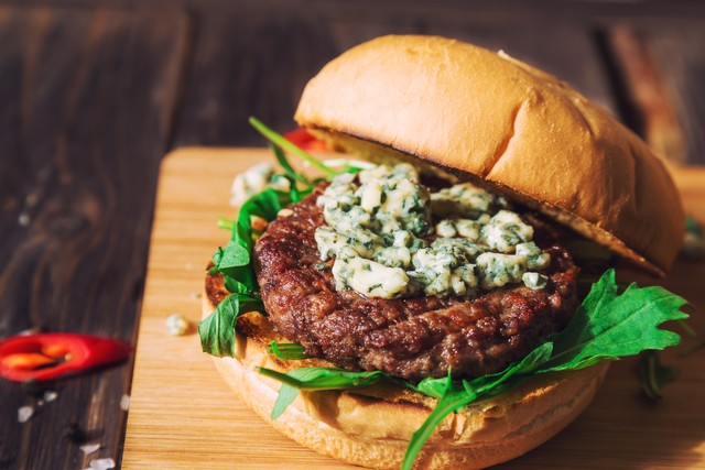 Blue Cheese Burgers