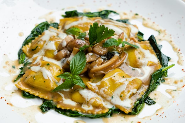 Mushroom Ravioli