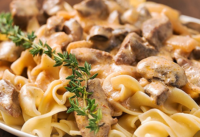 Beef Stroganoff