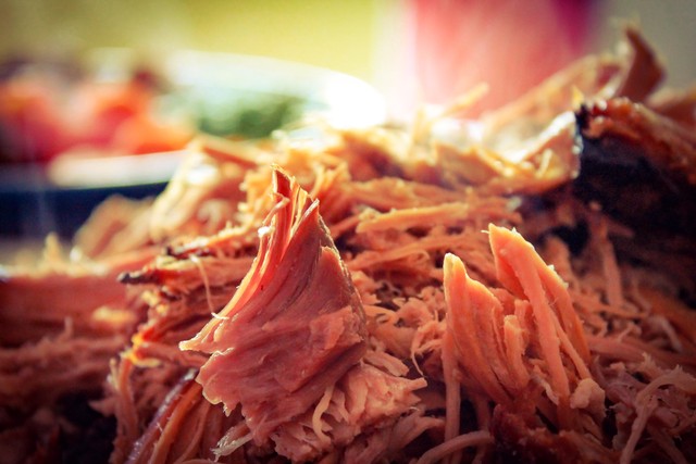 Pulled Pork with Red Wine BBQ Sauce