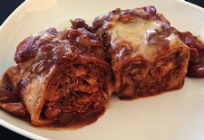 Chicken Mole Enchiladas