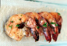 Soy-Stained Prawns