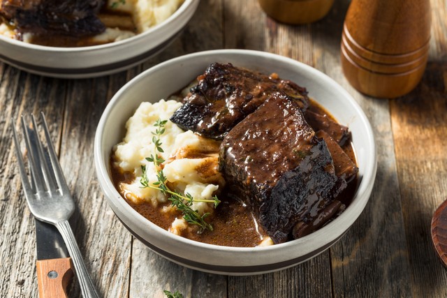 Merlot Braised Short Ribs