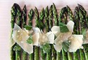 Grilled Asparagus Salad with Shaved Parmesan